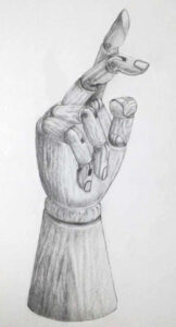 Wooden Hand 1